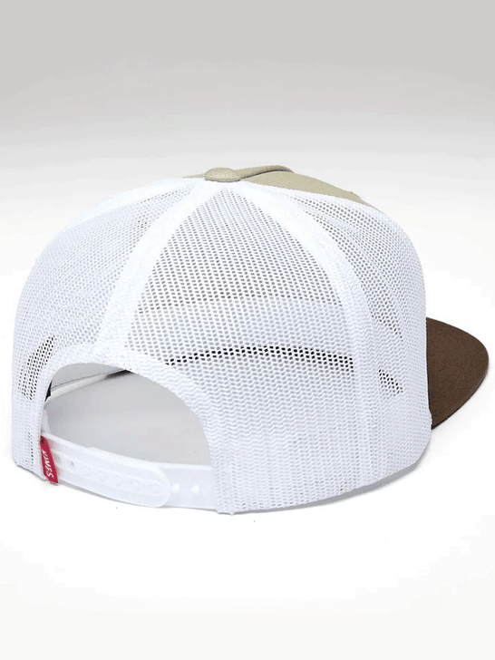 Kimes Ranch SPANGLED Hat Khaki side / back view. If you need any assistance with this item or the purchase of this item please call us at five six one seven four eight eight eight zero one Monday through Saturday 10:00a.m EST to 8:00 p.m EST