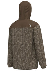 Local Boy Outfitters L1300031-BLD Mens Rain Jacket Bottomland Brown back view.If you need any assistance with this item or the purchase of this item please call us at five six one seven four eight eight eight zero one Monday through Saturday 10:00a.m EST to 8:00 p.m EST