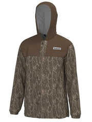 Local Boy Outfitters L1300031-BLD Mens Rain Jacket Bottomland Brown front view.If you need any assistance with this item or the purchase of this item please call us at five six one seven four eight eight eight zero one Monday through Saturday 10:00a.m EST to 8:00 p.m EST
