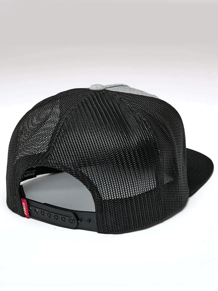 Kimes Ranch SUPER CHARGED Hat Grey Heather back / side view. If you need any assistance with this item or the purchase of this item please call us at five six one seven four eight eight eight zero one Monday through Saturday 10:00a.m EST to 8:00 p.m EST