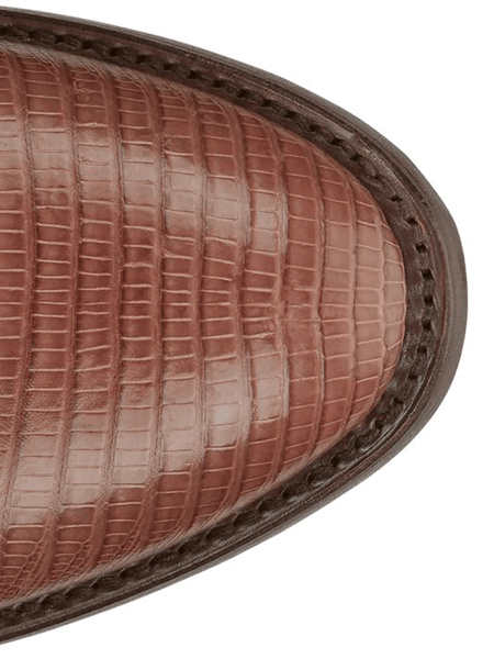 Tony Lama DR5152 Mens Kirtland Lizard Boot Cognac toe view. If you need any assistance with this item or the purchase of this item please call us at five six one seven four eight eight eight zero one Monday through Saturday 10:00a.m EST to 8:00 p.m EST