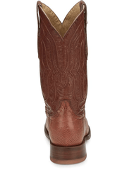 Tony Lama DR5152 Mens Kirtland Lizard Boot Cognac back view. If you need any assistance with this item or the purchase of this item please call us at five six one seven four eight eight eight zero one Monday through Saturday 10:00a.m EST to 8:00 p.m EST
