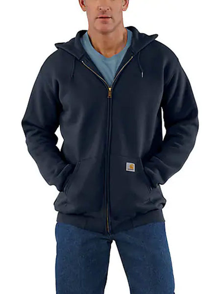 Carhartt K122-472 Mens Loose Fit Midweight Full-Zip Sweatshirt New Navy