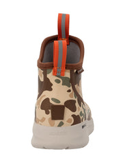 Xtratuf XKADSDCM Youth Sport Ankle Deck Boot Duck Camo back view. If you need any assistance with this item or the purchase of this item please call us at five six one seven four eight eight eight zero one Monday through Saturday 10:00a.m EST to 8:00 p.m EST