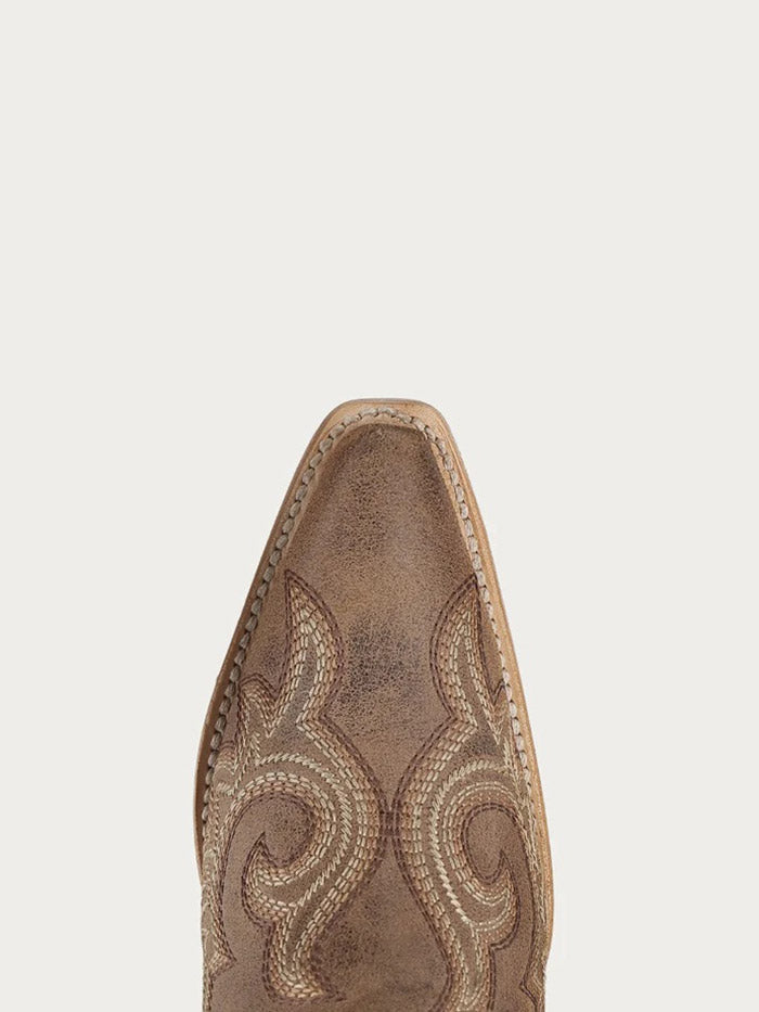 Corral Z5557 Ladies Flames Embroidery Cowboy Boot Brown side / front view pair. If you need any assistance with this item or the purchase of this item please call us at five six one seven four eight eight eight zero one Monday through Saturday 10:00a.m EST to 8:00 p.m EST