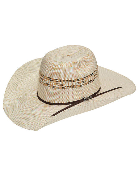 Twister T73528 Bangora Western Hat Ivory Tan side / front view. If you need any assistance with this item or the purchase of this item please call us at five six one seven four eight eight eight zero one Monday through Saturday 10:00a.m EST to 8:00 p.m EST