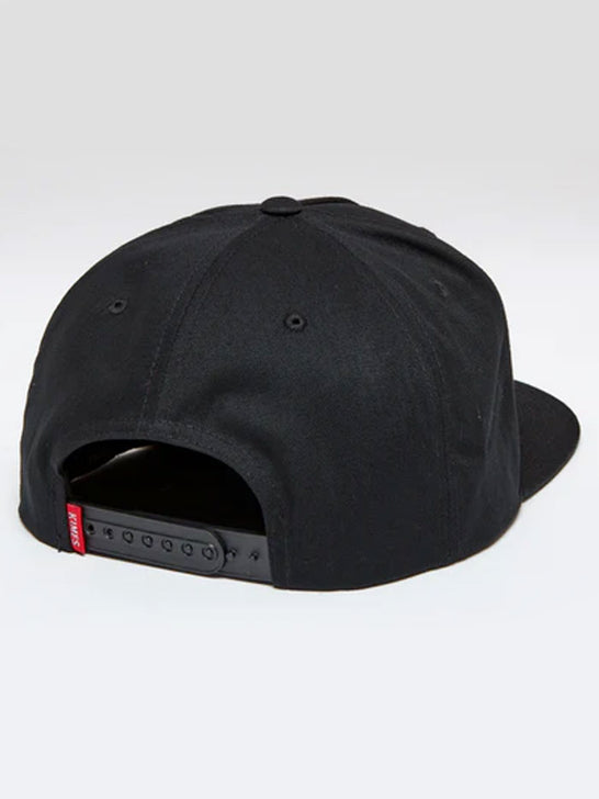 Kimes Ranch GHOST FACE Cap Black back / side view. If you need any assistance with this item or the purchase of this item please call us at five six one seven four eight eight eight zero one Monday through Saturday 10:00a.m EST to 8:00 p.m EST