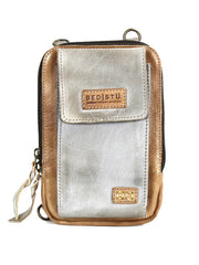 Bed Stu A450319-OTICRS-X Womens Alelike Essentials Crossbody Bag Oats Icicle Rustic front view. If you need any assistance with this item or the purchase of this item please call us at five six one seven four eight eight eight zero one Monday through Saturday 10:00a.m EST to 8:00 p.m EST