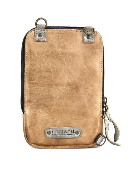 Bed Stu A450319-OTICRS-X Womens Alelike Essentials Crossbody Bag Oats Icicle Rustic back view. If you need any assistance with this item or the purchase of this item please call us at five six one seven four eight eight eight zero one Monday through Saturday 10:00a.m EST to 8:00 p.m EST
