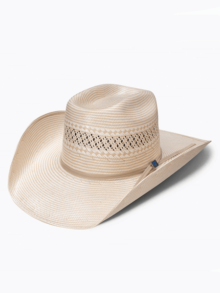 Resistol RSCOJO-CJ4296 COJO SPECIAL Cody Johnson Cowboy Straw Hat Natural Tan front and side. If you need any assistance with this item or the purchase of this item please call us at five six one seven four eight eight eight zero one Monday through Saturday 10:00a.m EST to 8:00 p.m EST