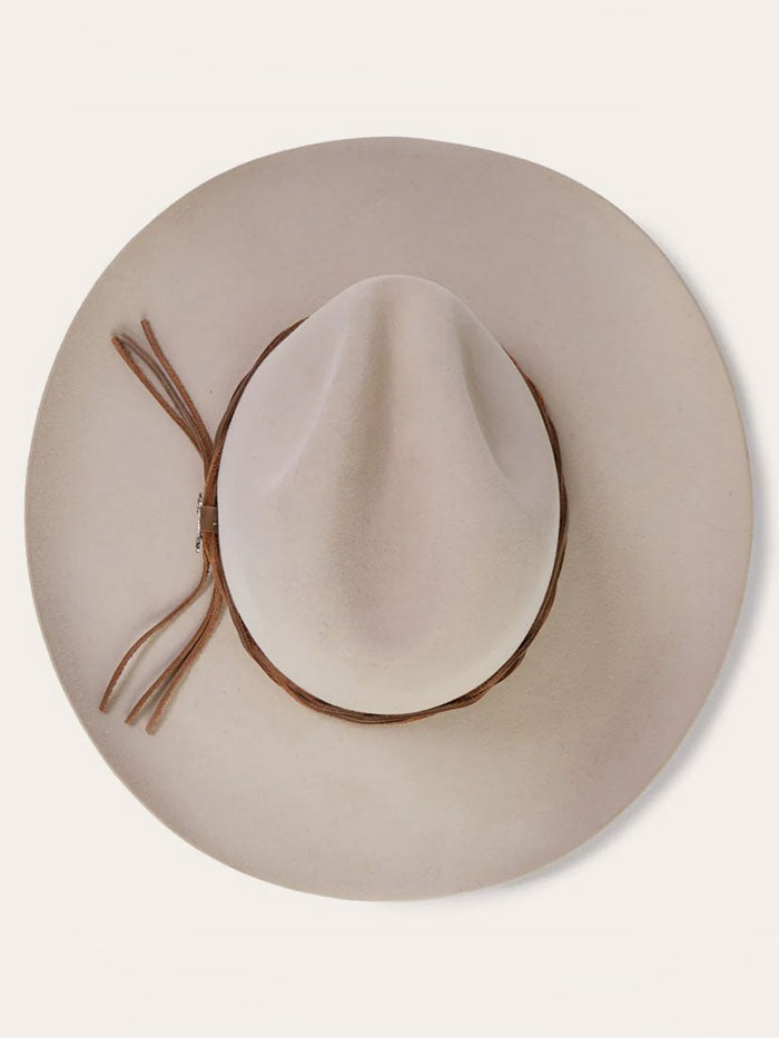 Stetson SFGUSS-504061 GUS 6X Felt Hat Silverbelly side / front view. If you need any assistance with this item or the purchase of this item please call us at five six one seven four eight eight eight zero one Monday through Saturday 10:00a.m EST to 8:00 p.m EST