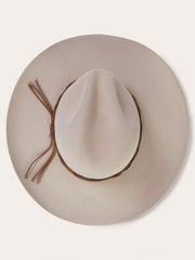 Stetson SFGUSS-504061 GUS 6X Felt Hat Silverbelly view from above. If you need any assistance with this item or the purchase of this item please call us at five six one seven four eight eight eight zero one Monday through Saturday 10:00a.m EST to 8:00 p.m EST