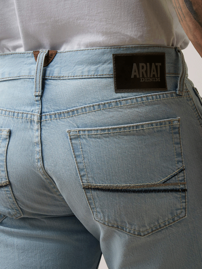Ariat 10044366 Mens M7 Slim Toro Straight Jean Cali Ultralight front view'. If you need any assistance with this item or the purchase of this item please call us at five six one seven four eight eight eight zero one Monday through Saturday 10:00a.m EST to 8:00 p.m EST