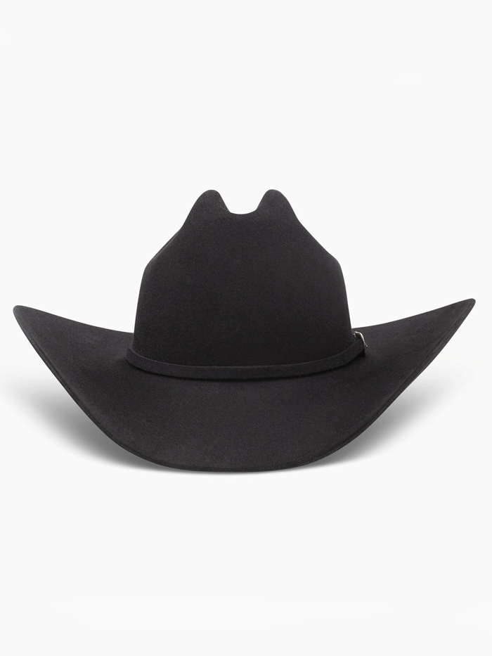 Resistol RFCTLM-754207 6X CITY LIMITS 4 1/4" Brim George Strait Felt Hat Black front and side. If you need any assistance with this item or the purchase of this item please call us at five six one seven four eight eight eight zero one Monday through Saturday 10:00a.m EST to 8:00 p.m EST
