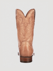 Lucchese CL6506.C2 Mens Sunset Roper Tan back view. If you need any assistance with this item or the purchase of this item please call us at five six one seven four eight eight eight zero one Monday through Saturday 10:00a.m EST to 8:00 p.m EST