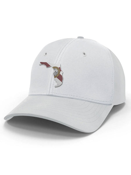 FloGrown FGH-279 The White Hat Cap White front view. If you need any assistance with this item or the purchase of this item please call us at five six one seven four eight eight eight zero one Monday through Saturday 10:00a.m EST to 8:00 p.m EST