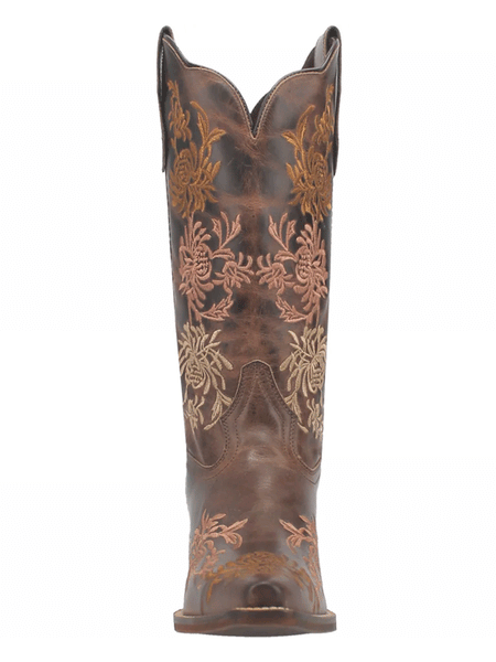 Laredo 54271 Womens SYLVAN Leather Boot Tobacco Brown front view. If you need any assistance with this item or the purchase of this item please call us at five six one seven four eight eight eight zero one Monday through Saturday 10:00a.m EST to 8:00 p.m EST