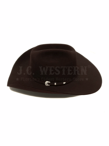 Serratelli VEGASE5CV 8X Felt Western Hat Cherry Velvet side view. If you need any assistance with this item or the purchase of this item please call us at five six one seven four eight eight eight zero one Monday through Saturday 10:00a.m EST to 8:00 p.m EST