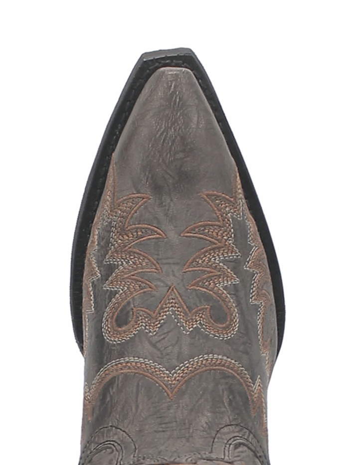 Laredo 68545 Mens Kilpatrick Snip Toe Western Boots Grey front and side view. If you need any assistance with this item or the purchase of this item please call us at five six one seven four eight eight eight zero one Monday through Saturday 10:00a.m EST to 8:00 p.m EST