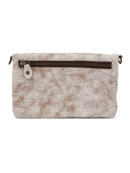 Bed Stu A621040-NTLX-X Womens Cadence 3 In 1 Handbag Nectar Lux back view. If you need any assistance with this item or the purchase of this item please call us at five six one seven four eight eight eight zero one Monday through Saturday 10:00a.m EST to 8:00 p.m EST
