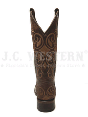 Circle G L5795 Ladies Embroidery Boot Honey back view. If you need any assistance with this item or the purchase of this item please call us at five six one seven four eight eight eight zero one Monday through Saturday 10:00a.m EST to 8:00 p.m EST
