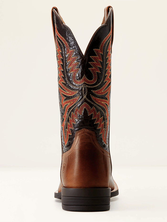 Ariat 10053579 Mens Brush Creek Cowboy Boot Mesa Tan front and side view. If you need any assistance with this item or the purchase of this item please call us at five six one seven four eight eight eight zero one Monday through Saturday 10:00a.m EST to 8:00 p.m EST

