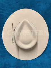 Bullhide GOOD VIBE 0814BC Felt Hat Buckskin top view. If you need any assistance with this item or the purchase of this item please call us at five six one seven four eight eight eight zero one Monday through Saturday 10:00a.m EST to 8:00 p.m EST