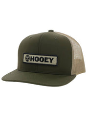 Hooey 2213T-OLTN LOCK UP Snapback Hat Olive Tan front / side view. If you need any assistance with this item or the purchase of this item please call us at five six one seven four eight eight eight zero one Monday through Saturday 10:00a.m EST to 8:00 p.m EST