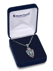 Montana Silversmiths NC5863 Womens Patterns of the Southwest Necklace Silver in box. If you need any assistance with this item or the purchase of this item please call us at five six one seven four eight eight eight zero one Monday through Saturday 10:00a.m EST to 8:00 p.m EST