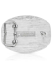 Montana Silversmiths A1047L Western Initial Buckle Silver And Gold back view. If you need any assistance with this item or the purchase of this item please call us at five six one seven four eight eight eight zero one Monday through Saturday 10:00a.m EST to 8:00 p.m EST 
