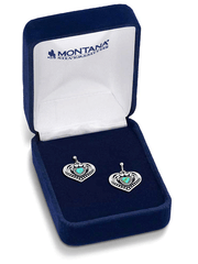 Montana Silversmiths ER6103 Womens Fierce Hearts Earrings Silver in box. If you need any assistance with this item or the purchase of this item please call us at five six one seven four eight eight eight zero one Monday through Saturday 10:00a.m EST to 8:00 p.m EST