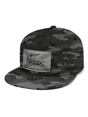 FloGrown FGH-188 Don't Tread on Florida Cap Camo front and side view. If you need any assistance with this item or the purchase of this item please call us at five six one seven four eight eight eight zero one Monday through Saturday 10:00a.m EST to 8:00 p.m EST