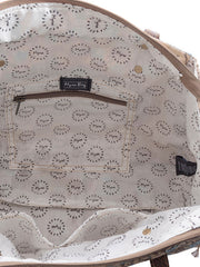 Myra Bag S-9886 Womens San Ysidro Falls Small Bag Beige inside view. If you need any assistance with this item or the purchase of this item please call us at five six one seven four eight eight eight zero one Monday through Saturday 10:00a.m EST to 8:00 p.m EST