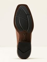 Ariat 10053696 Mens Renegade Cowboy Boot Deep Teal Vintage Oak sole view. If you need any assistance with this item or the purchase of this item please call us at five six one seven four eight eight eight zero one Monday through Saturday 10:00a.m EST to 8:00 p.m EST

