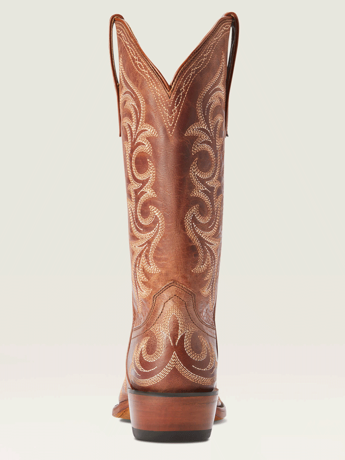 Ariat 10042382 Womens Hazen Western Boot Whiskey Barrel Copper front and side view. If you need any assistance with this item or the purchase of this item please call us at five six one seven four eight eight eight zero one Monday through Saturday 10:00a.m EST to 8:00 p.m EST