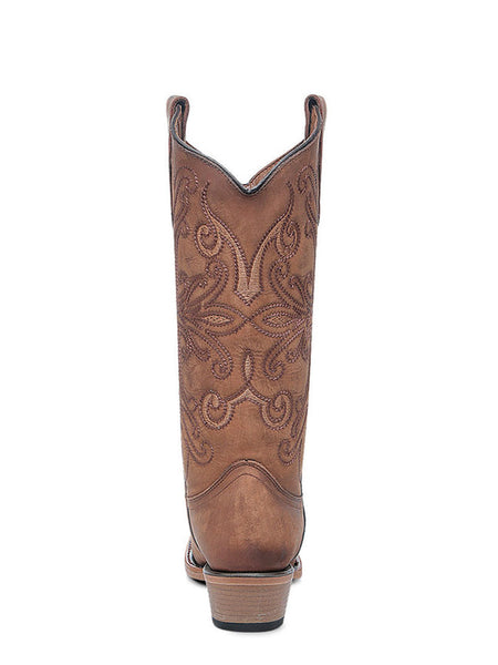 Circle G L6274 Womens Embroidery Western Boot Shedron back view. If you need any assistance with this item or the purchase of this item please call us at five six one seven four eight eight eight zero one Monday through Saturday 10:00a.m EST to 8:00 p.m EST