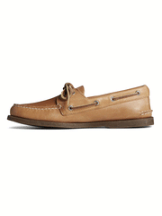 Sperry 0197640 Mens Authentic Original Boat Shoe Sahara Tan inner side view. If you need any assistance with this item or the purchase of this item please call us at five six one seven four eight eight eight zero one Monday through Saturday 10:00a.m EST to 8:00 p.m EST