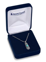 Montana Silversmiths NC5854 Womens Vintage Treasure Necklace Silver in box. If you need any assistance with this item or the purchase of this item please call us at five six one seven four eight eight eight zero one Monday through Saturday 10:00a.m EST to 8:00 p.m EST