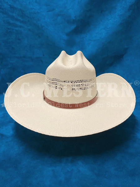Stetson SSBLLY-734281 BILLY Western Hat Natural back view. If you need any assistance with this item or the purchase of this item please call us at five six one seven four eight eight eight zero one Monday through Saturday 10:00a.m EST to 8:00 p.m EST