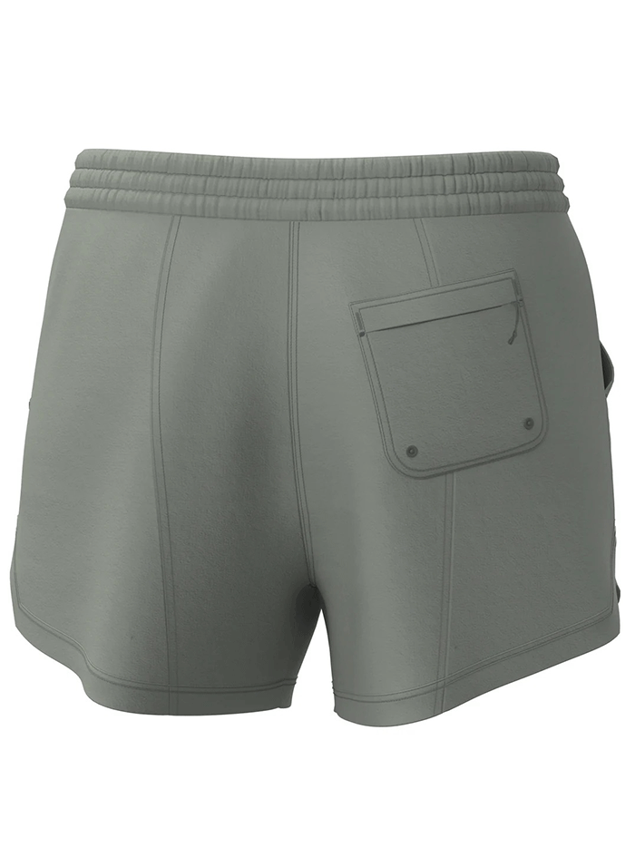 Local Girl Outfitters L5160001-SGE Womens Volley Shorts Sage front view. If you need any assistance with this item or the purchase of this item please call us at five six one seven four eight eight eight zero one Monday through Saturday 10:00a.m EST to 8:00 p.m EST