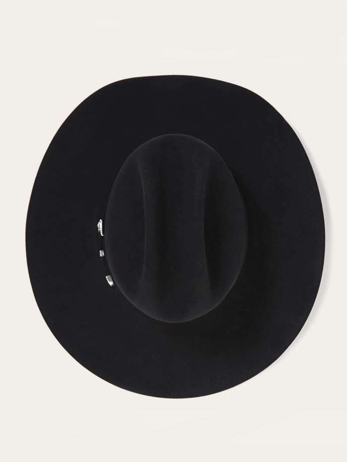 Stetson SFSHAS-724207 SHASTA 10X Premier Felt Western Hat Black front and side view. If you need any assistance with this item or the purchase of this item please call us at five six one seven four eight eight eight zero one Monday through Saturday 10:00a.m EST to 8:00 p.m EST