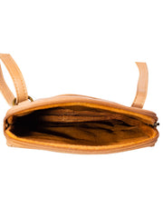 Myra Bag S-9426 Womens Cheyenne's Hope Hairon Bag Tan inside view. If you need any assistance with this item or the purchase of this item please call us at five six one seven four eight eight eight zero one Monday through Saturday 10:00a.m EST to 8:00 p.m EST