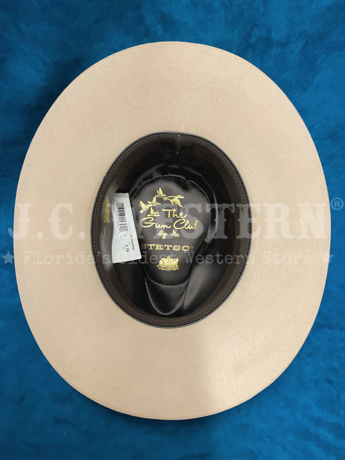 Stetson SFPAWN-403261 PAWNEE 5X Felt Hat Silverbelly side / front view. If you need any assistance with this item or the purchase of this item please call us at five six one seven four eight eight eight zero one Monday through Saturday 10:00a.m EST to 8:00 p.m EST