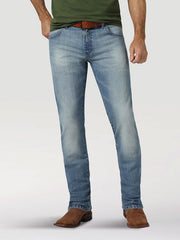 Wrangler 88MWZJK Mens Retro Slim Straight Jean Jacksboro front view. If you need any assistance with this item or the purchase of this item please call us at five six one seven four eight eight eight zero one Monday through Saturday 10:00a.m EST to 8:00 p.m EST