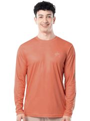 Guy Harvey GHV56926-A Mens Bass Performance Sun Protection Top Arabesque front view. If you need any assistance with this item or the purchase of this item please call us at five six one seven four eight eight eight zero one Monday through Saturday 10:00a.m EST to 8:00 p.m EST