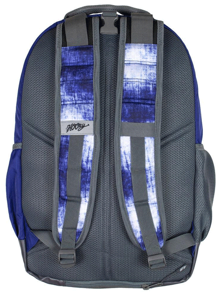 Hooey BP038NV OX Backpack Navy back view. If you need any assistance with this item or the purchase of this item please call us at five six one seven four eight eight eight zero one Monday through Saturday 10:00a.m EST to 8:00 p.m EST