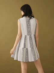 Bohera B24S-8530 Womens Cecilia Blossoms Embroidered Dress White back. If you need any assistance with this item or the purchase of this item please call us at five six one seven four eight eight eight zero one Monday through Saturday 10:00a.m EST to 8:00 p.m EST