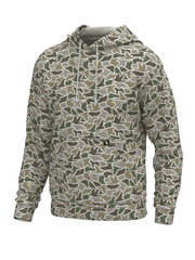 Local Boy Outfitters L1300033-DCC Mens Hilltop Hoodie Duck Camo front view. If you need any assistance with this item or the purchase of this item please call us at five six one seven four eight eight eight zero one Monday through Saturday 10:00a.m EST to 8:00 p.m EST
