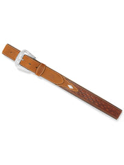 Justin C14185 Mens Diamond Ridge Belt Brown front view. If you need any assistance with this item or the purchase of this item please call us at five six one seven four eight eight eight zero one Monday through Saturday 10:00a.m EST to 8:00 p.m EST