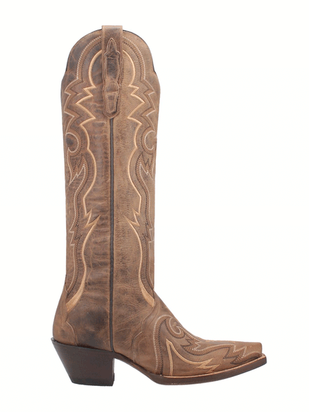 Dan Post DP4275 Womens Silvie Leather Boot Brown side view. If you need any assistance with this item or the purchase of this item please call us at five six one seven four eight eight eight zero one Monday through Saturday 10:00a.m EST to 8:00 p.m EST